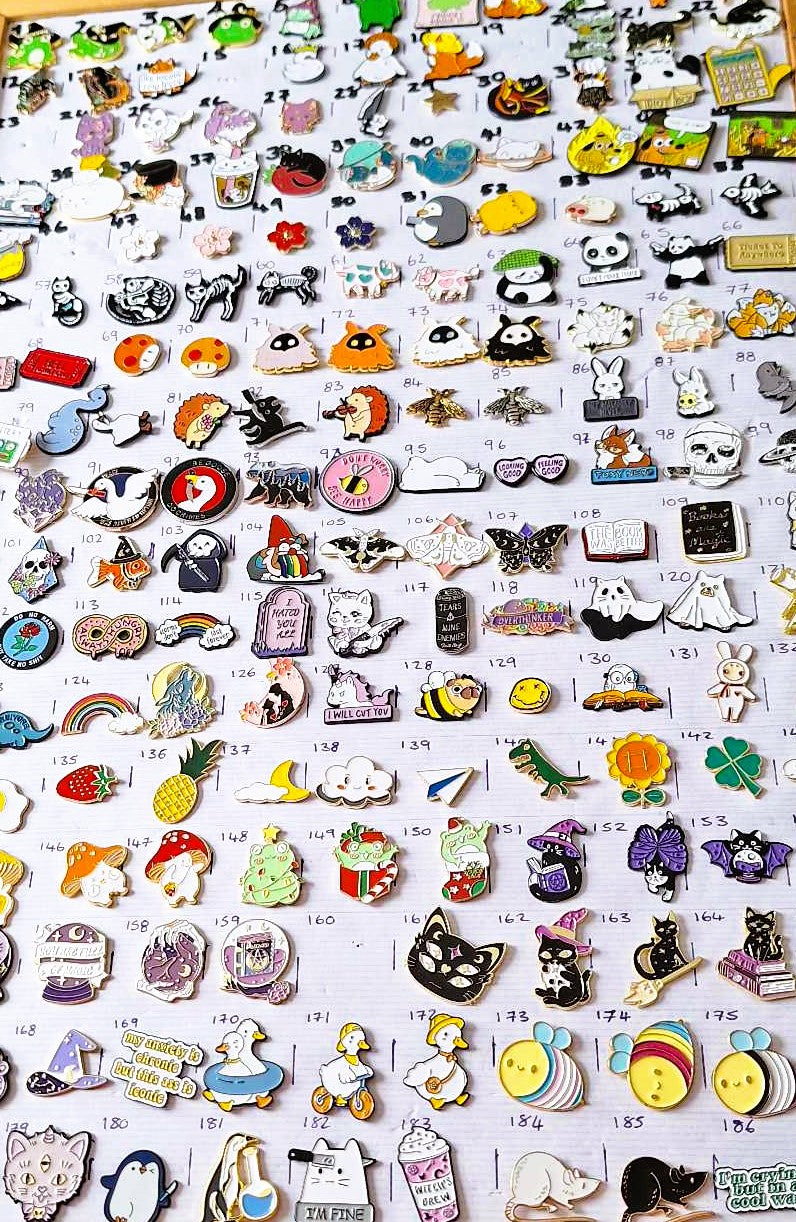 Enamel Pins Section 1