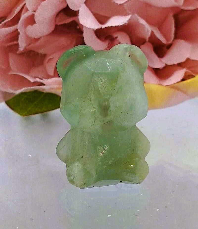 Mini Carvings: Faceted Teddy Bear